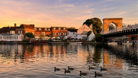 Things to do in Buckinghamshire   Marlow river Higginson Park