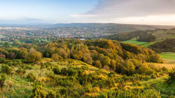 Things to do in Cheltenham   Leckhampton hill