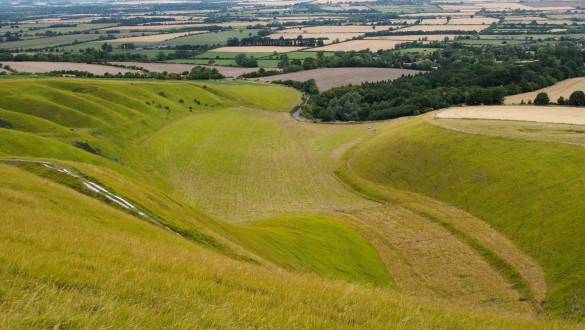 Things to do in Oxfordshire   White horse hill