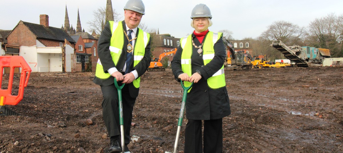 Pegasus Lichfield Bonds Breaking Ground 1