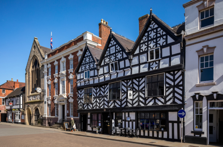 Why retire in Staffordshire   Historic Tudor timber framed