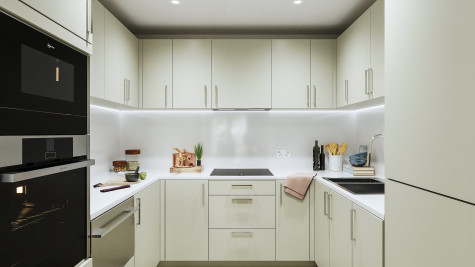 1 Bedroom Kitchen