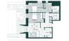 Apt 3 JA Floor plan