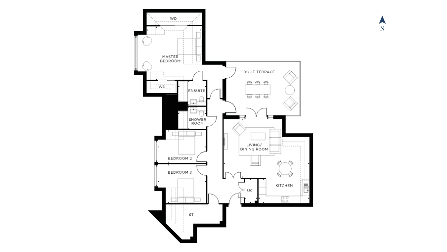 Wooburn Apt 39 Third floor 1