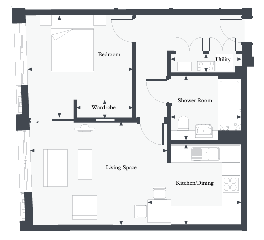 Apt 46 Latheram Floorplan