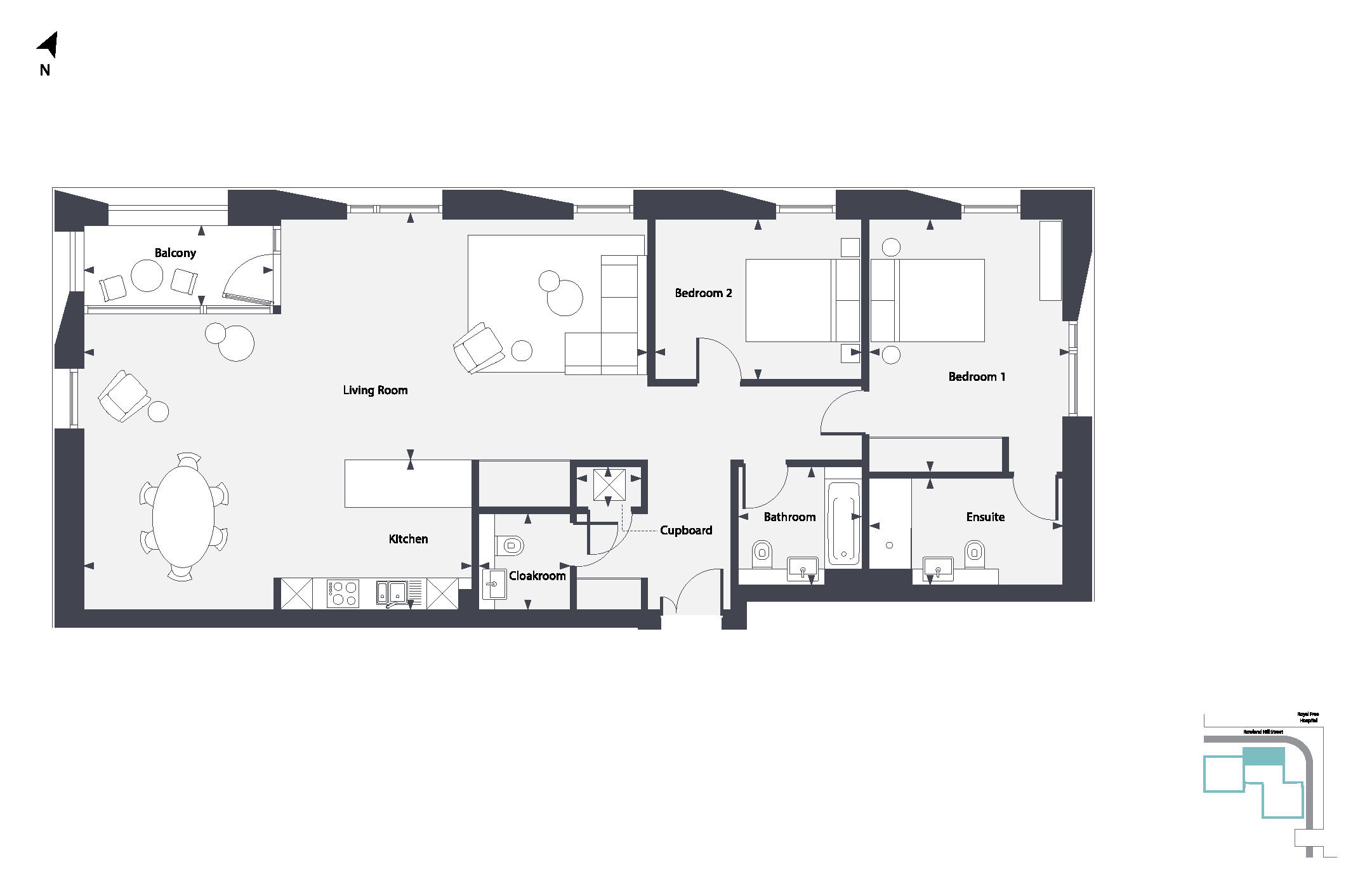 Belle Vue Apartment 54