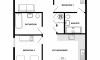 Blank floor plan individual floor 00Second Floor