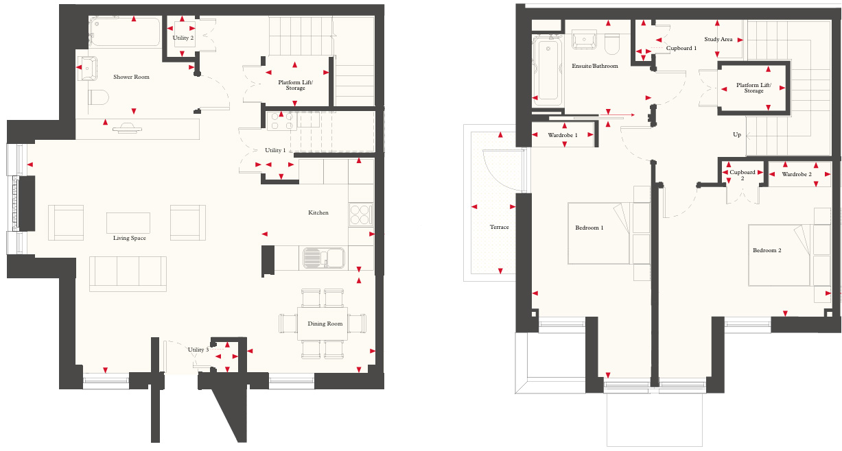 Cottage 1 floorplan 2.1