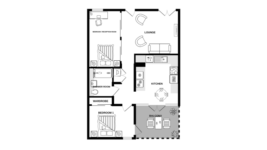 Hortsley Apt 37  FP