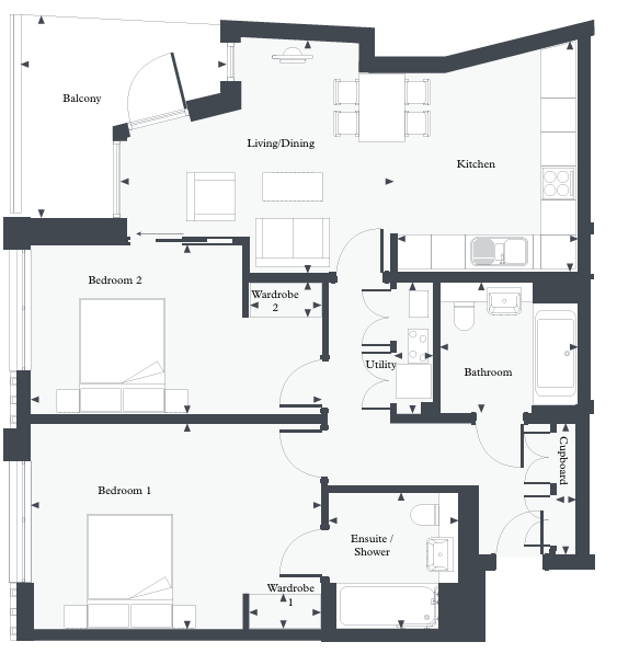Latheram Apt 58 Floorplan