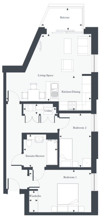 Latheram Apt 7 floorplan