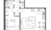 Lichfield Apt 63 Floorplan