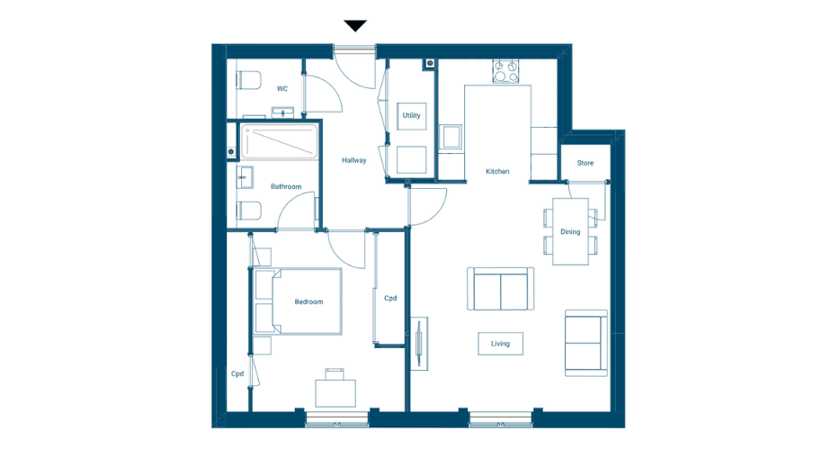 Lymington Gate Apt 35