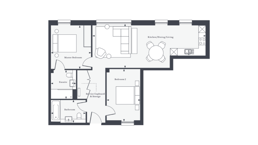 Moor's Nook Apt 27  FP