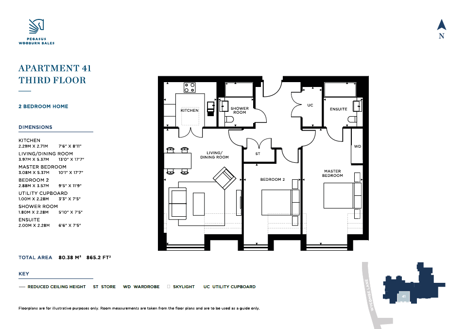 PWB Floor plan Apt 41