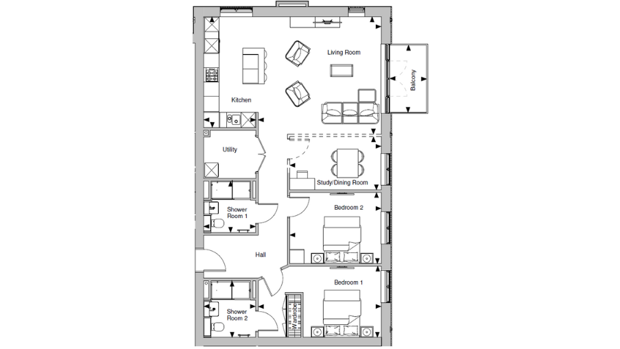 West Byfleet Apt 60 East Wing