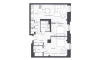 Apt 16 OBR floor plan