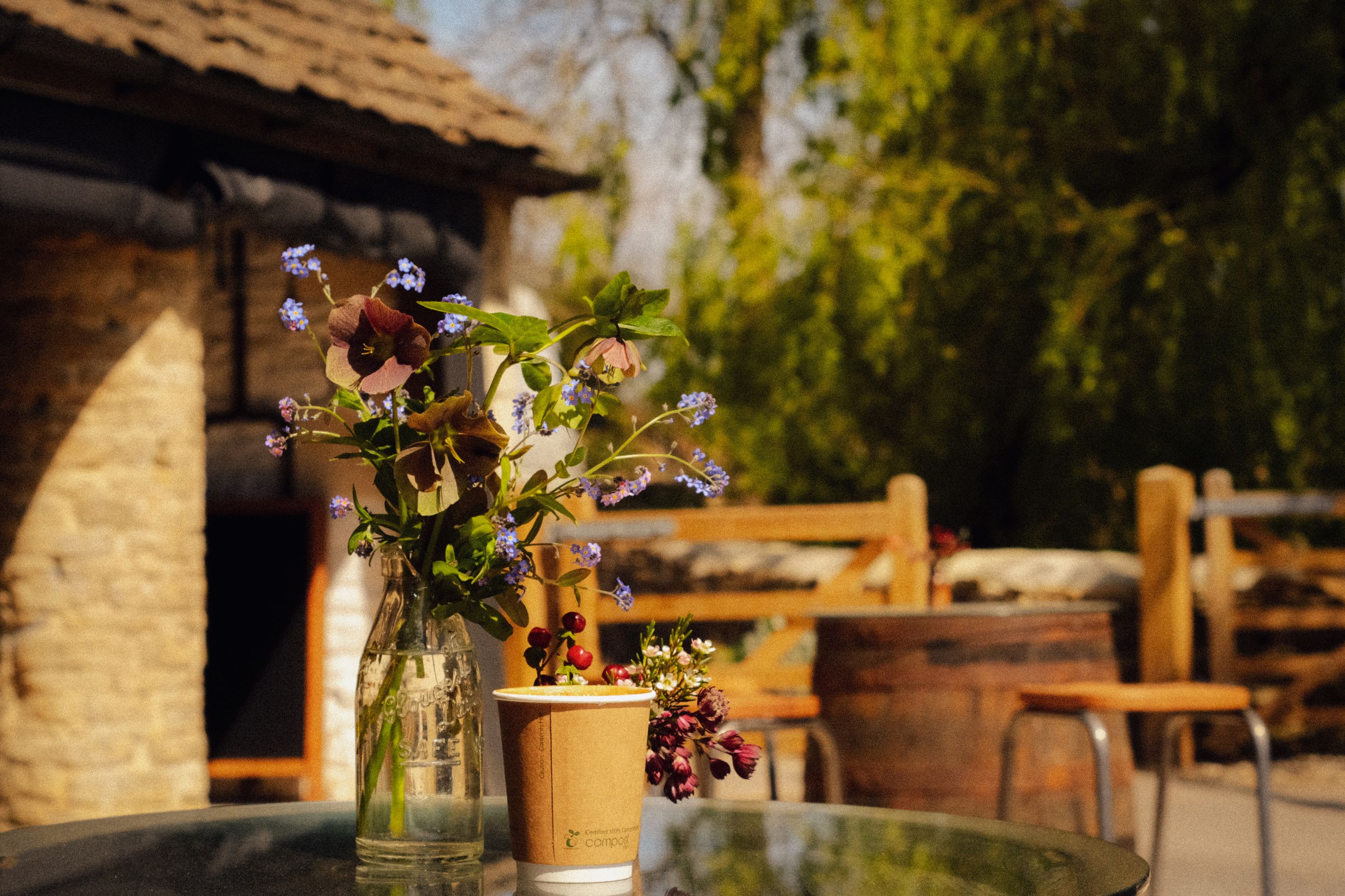 Barn May 21 Coffee Flowers Bar Stools 1 min