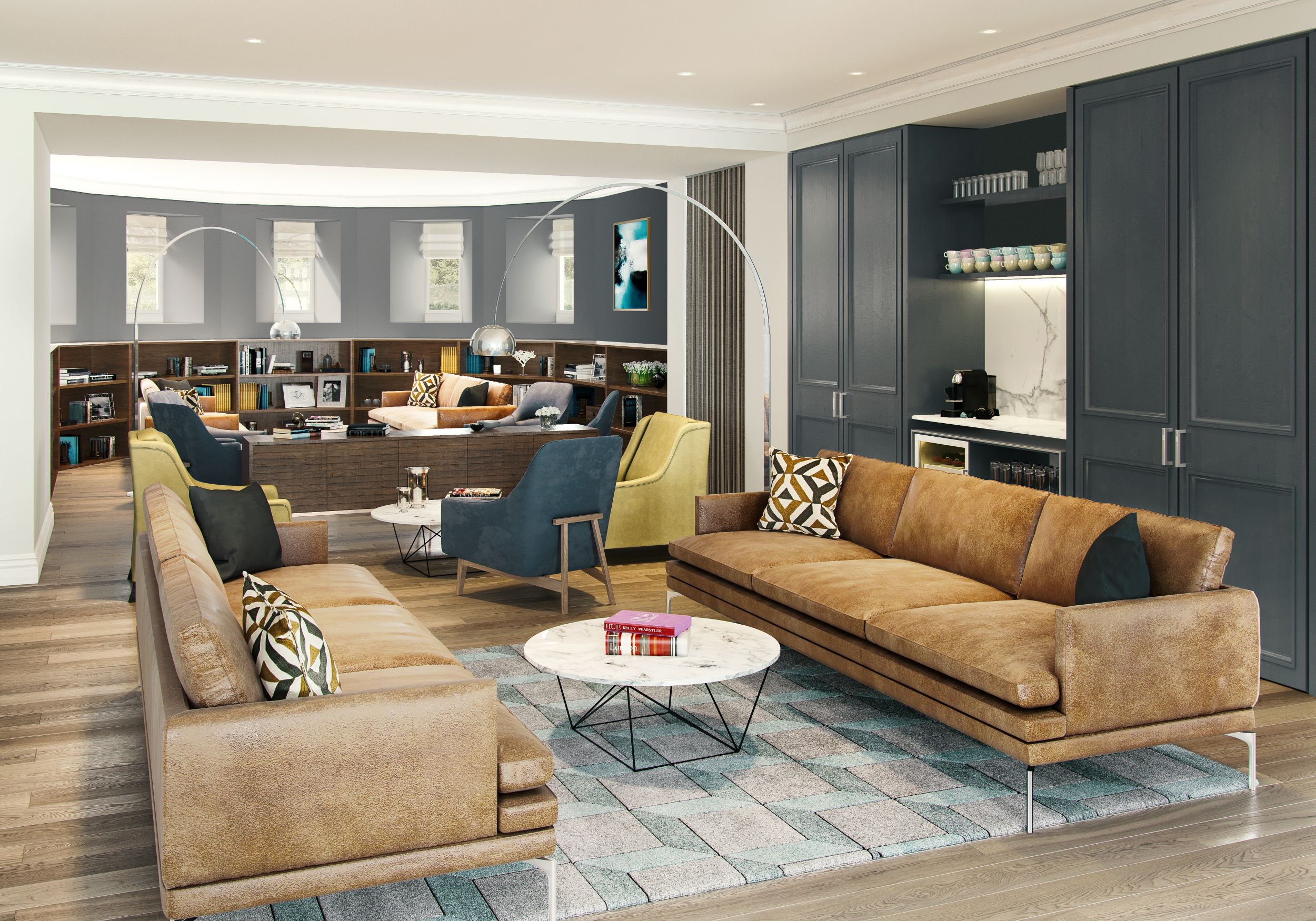 The Vincent Owners Communal Lounge