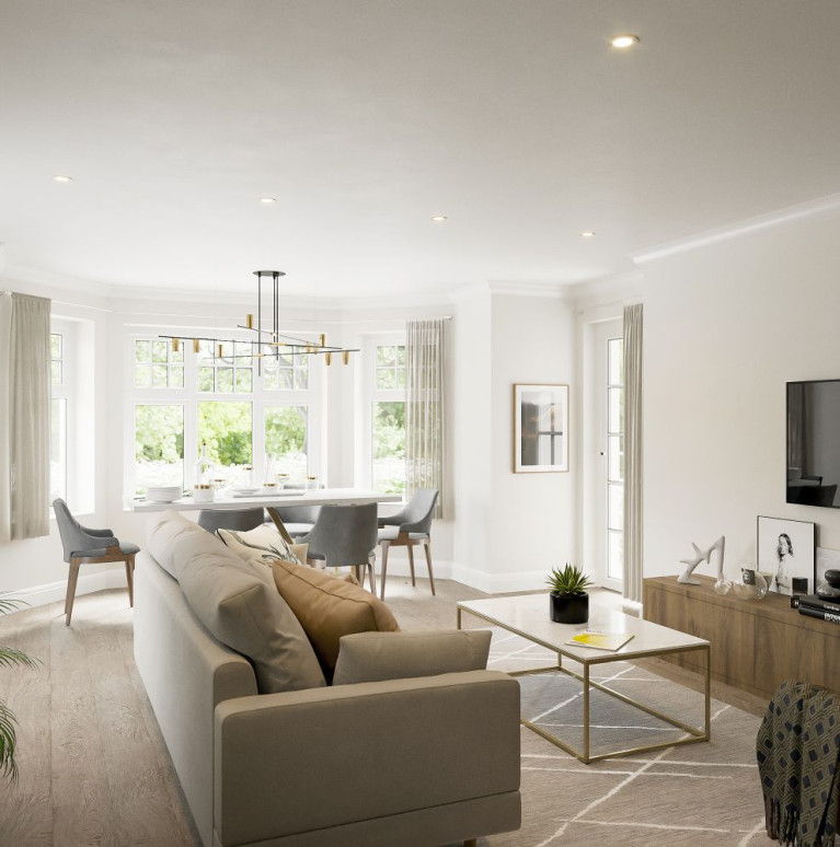 vb1831311 Renaissance Cranleigh Coves CGI Typical Flat Living revA 1 min